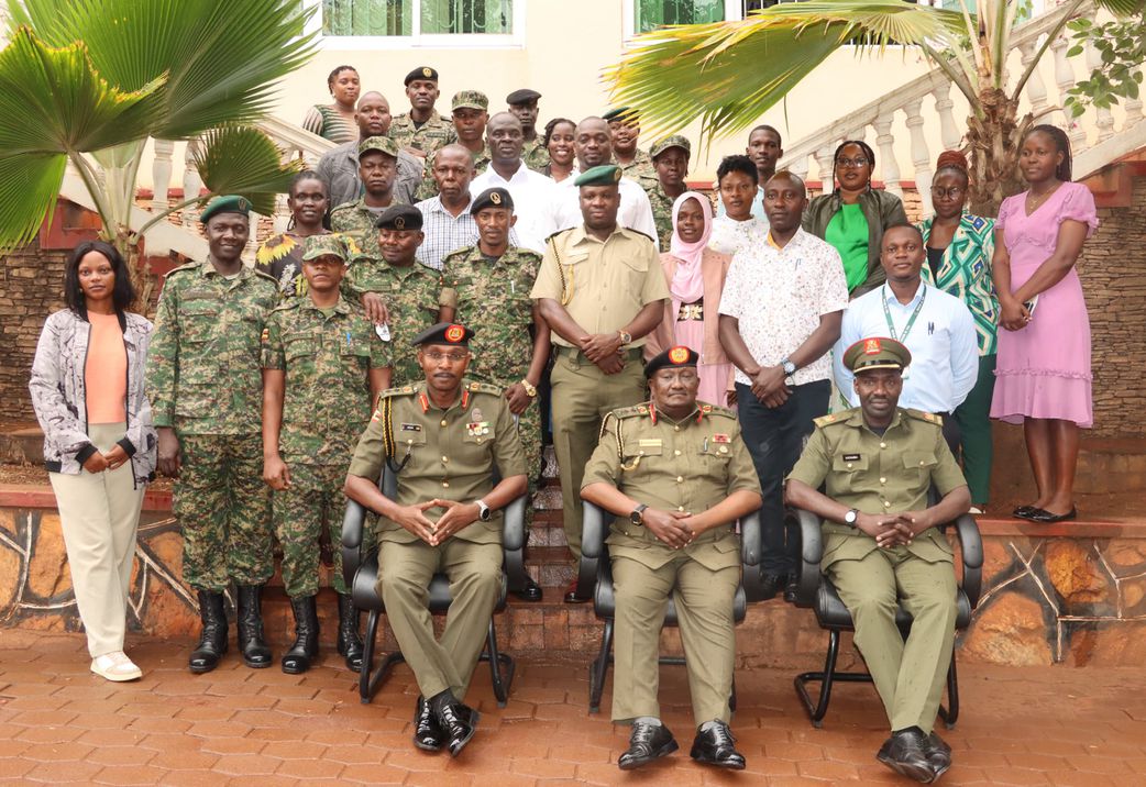 Col Akiiki thanked both civilian and military staff for their support and cooperation throughout his 22-year tenure in the department