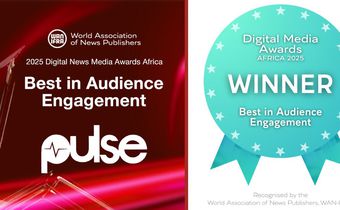 Pulse Africa wins 2025 WAN-IFRA Digital Media Awards for leading audience-first content strategy in Africa
