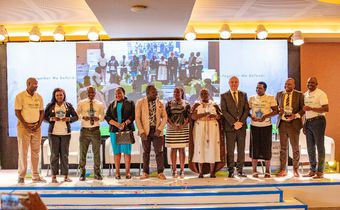 The awards went to human rights activists from Gulu (representing the northern region), Hoima (representing the western region), Tororo (representing the eastern region), and Buganda (representing the central region).