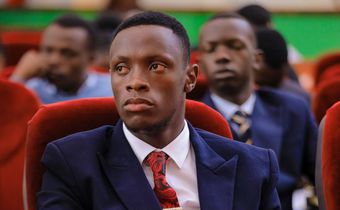 Makerere University Guild President, James Churchill Ssentamu,