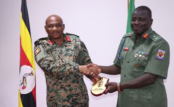 The UPDF Chief of Joint Staff thanked the Nigerian delegation for choosing Uganda as their destination