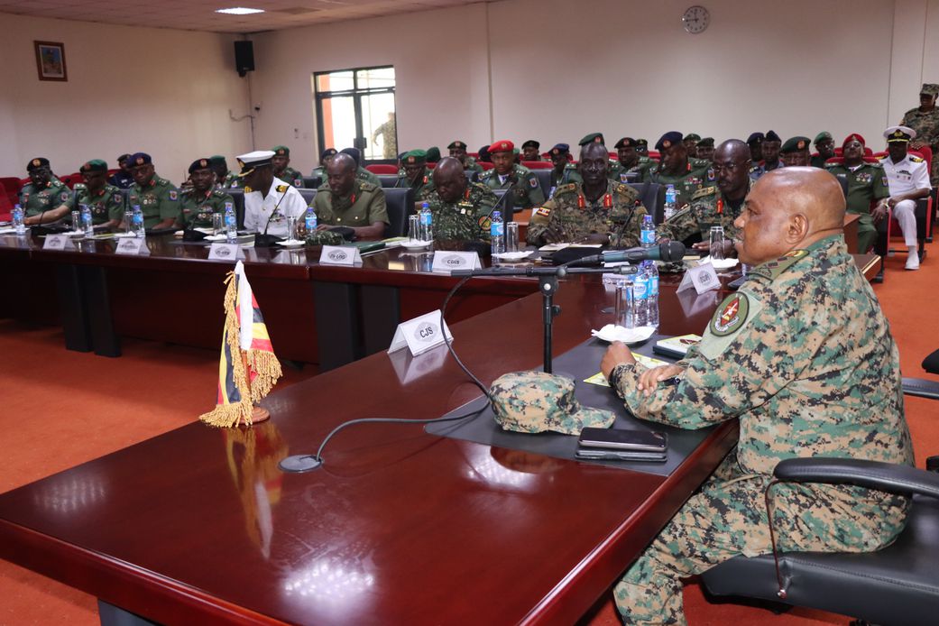 The Nigerian officers are in Uganda to learn from the UPDF’s experience and expertise.