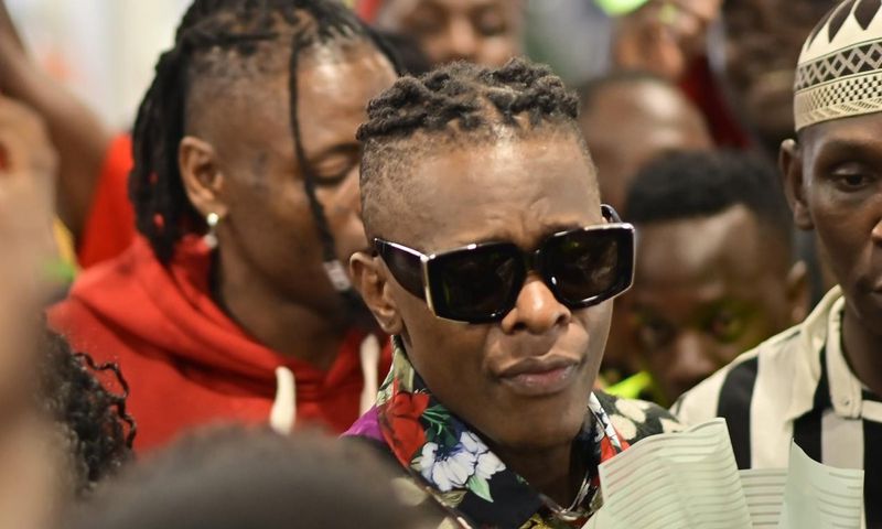 Jose Chameleone arrived back in Uganda on Saturday