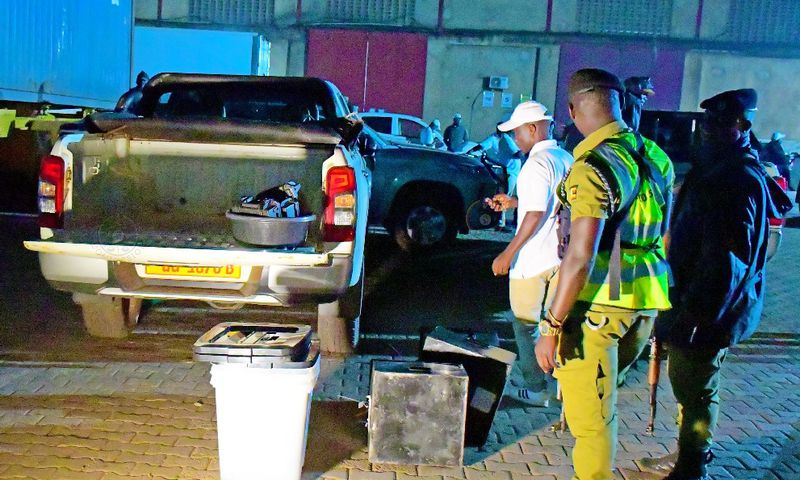 Ballot boxes for the Kawempe North by election were dispatched early this morning from the EC warehouse in Banda