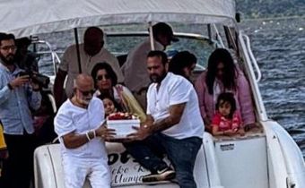 Rajiv's ashes were laid to rest today