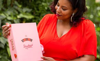 Crystal Newman received her treat
