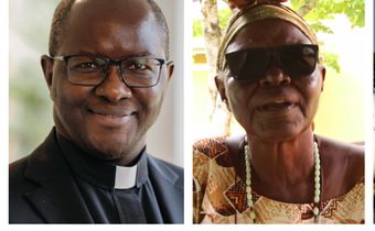 Crecensia Aeko, the mother of Monsignor Simon Peter Enguriat,