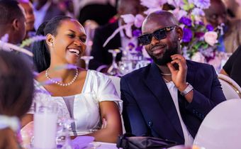 Phiona Nyamutoro and Eddy Kenzo