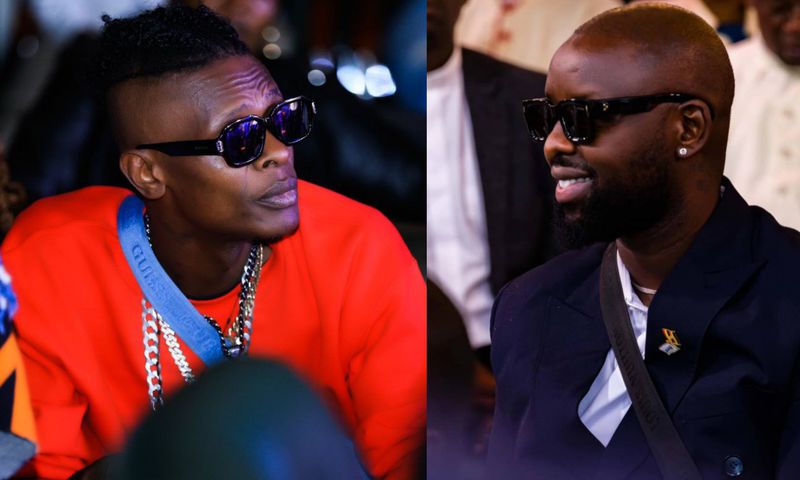 Jose Chameleone and Eddy Kenzo