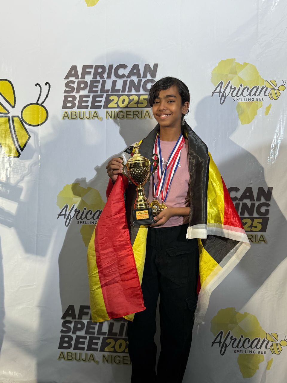 Anwitha Hareesh, 11, a student at Greenhill Academy, won the inaugural Essay Competition