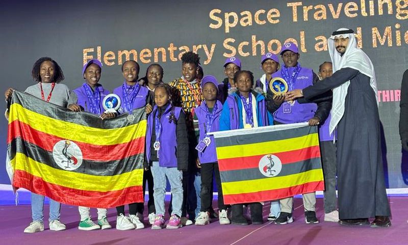 The Young Engineers Uganda team