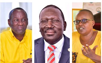 John Baptist Nambeshe has been approached by NRM officials Mike Mukula and Lydia Wanyoto
