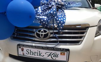 Sheikh Kiti received a new car
