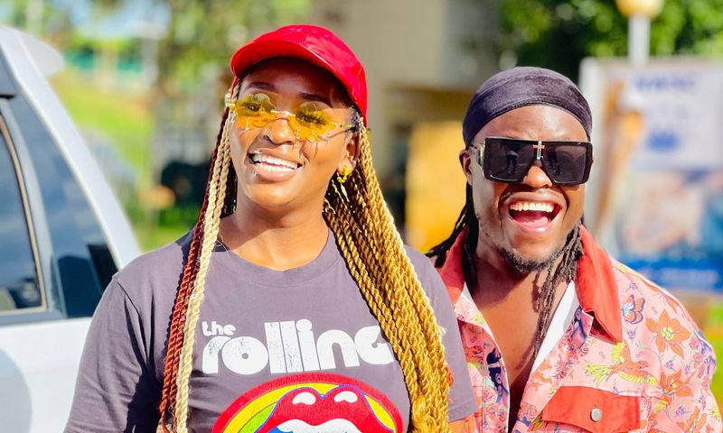 Winnie Nwagi and Dance Valentino