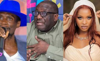 Promoter Abitex,  UCC ED Thembo and Spice Diana who is set to hold a concert early next year