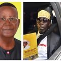 NRM candidates Empraim Kamuntu and Moses Ali