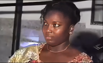 Young Rebecca Kadaga in 1997