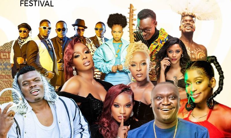 Line for Music and Cultural Festival, part of the Pearl of Africa Tourism Expo