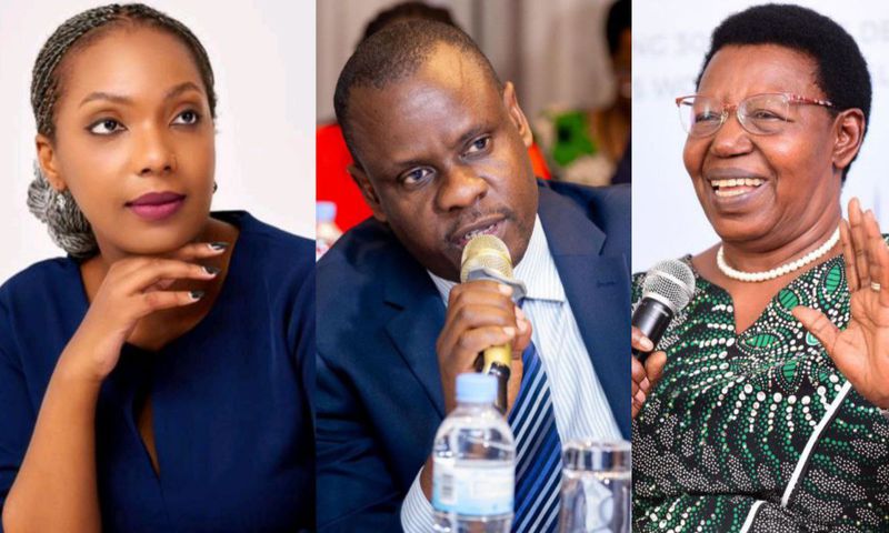 Nataliey Bitature, Minister Balaam Barugahara and former minister Miria Matembe