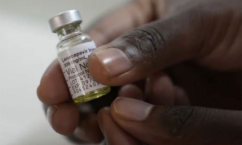 Lenacapavir, the newly FDA-approved long-acting injectable drug for HIV prevention. 