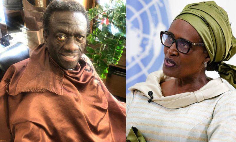 Kizza Besigye and Winnie Byanyima