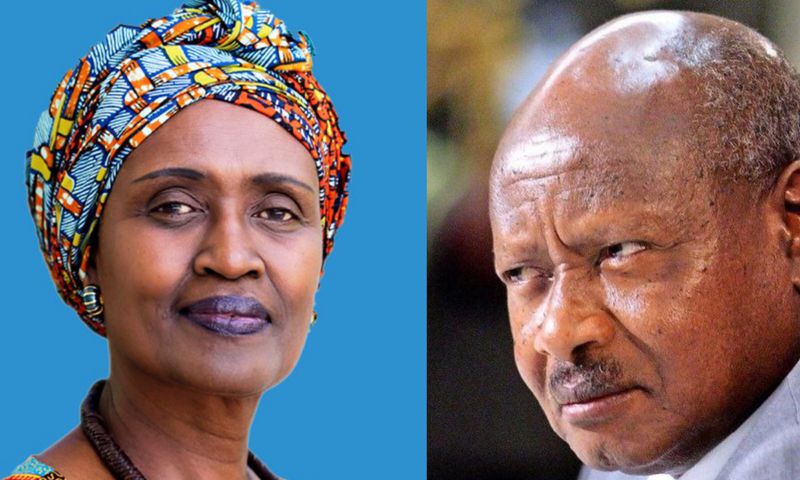 Byanyima and Museveni