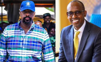 Gen Kainerugaba and Odrek Rwabwogo