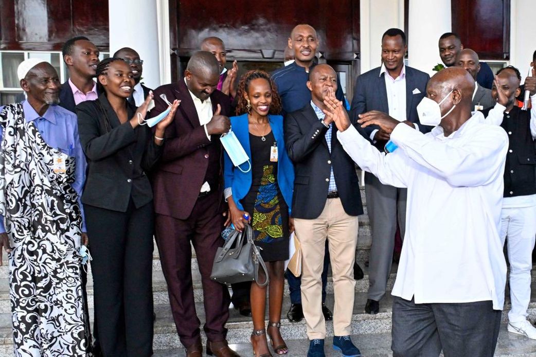 Mutoni at State House Entebbe
