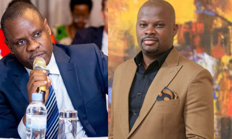 Balaam Barugahara and Andrew Kyamagero