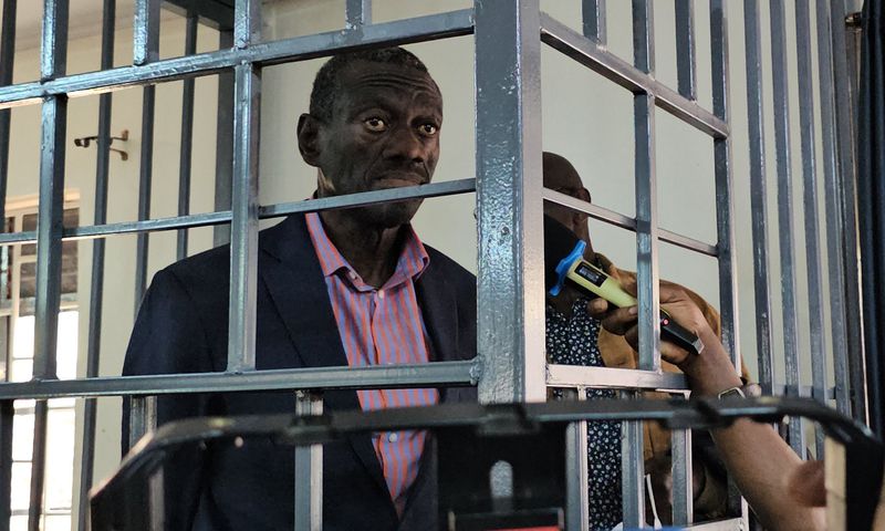 Dr Besigye in court