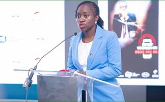 Dorothy Ssemanda, CEO of ATC, spoke during the beginning of the anti-vandalism campaign.