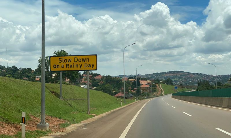 Parts of Entebbe Expressway have been prone to flooding