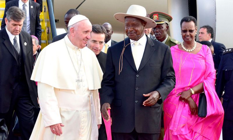 When Pope Francis visited Uganda