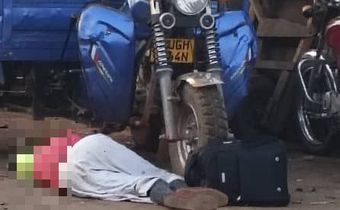 The body of woman killed in Kalerwe market