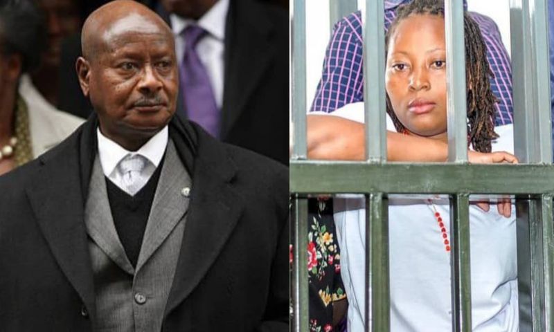 President Yoweri Museveni has granted pardon to NUP's Olivia Lutaaya and her colleagues