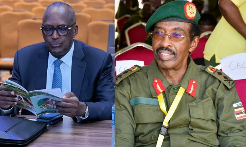 Generals Tumukunde and Muhwezi