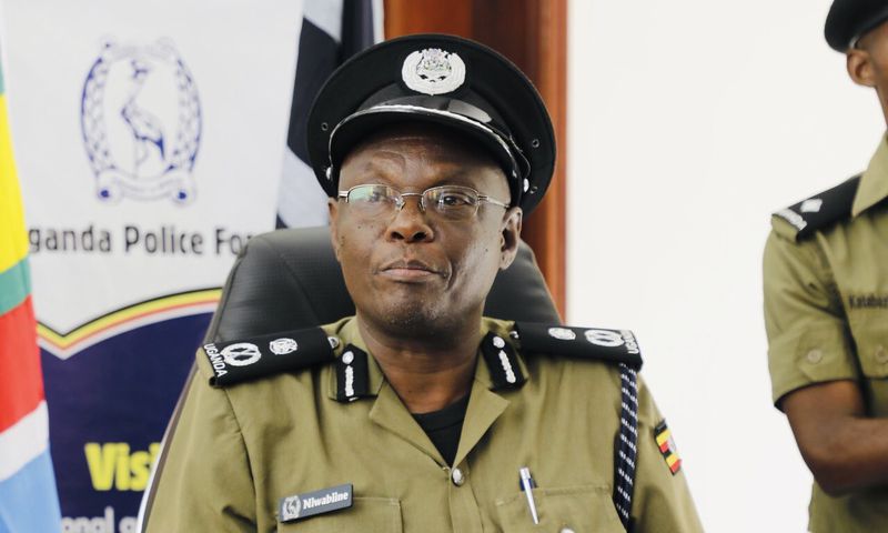 AIGP Lawrance Nuwabiine, the Director of Traffic and Road Safety