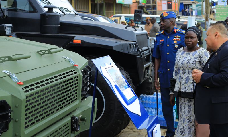 NEC-STREIT Armoured Vehicle Showroom in Abayita Ababiri
