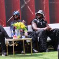 Diamond Platinumz with Bebe Cool and The Ben at the press conference