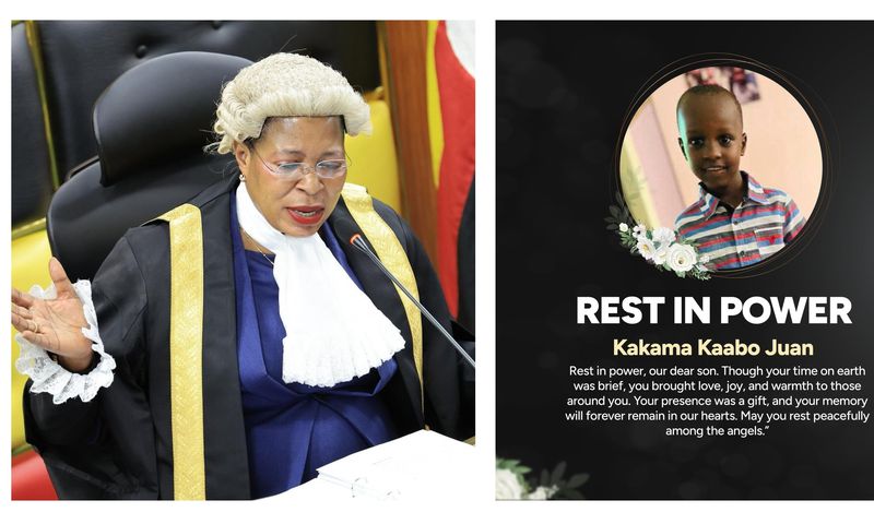 Speaker Anita Among commented on the death of Kalama Juan