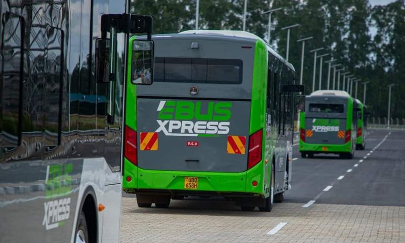 The electric buses are manufactured by Kiira Motors