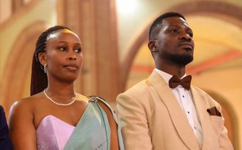 Bobi Wine and his wife Barbie have been together for many years