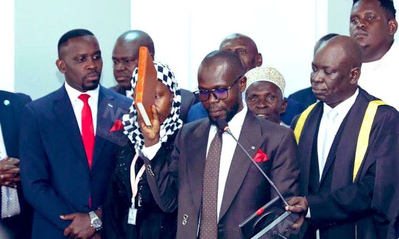 Luyimbazi Nalukoola swearing in