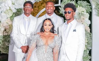Zari with her sons