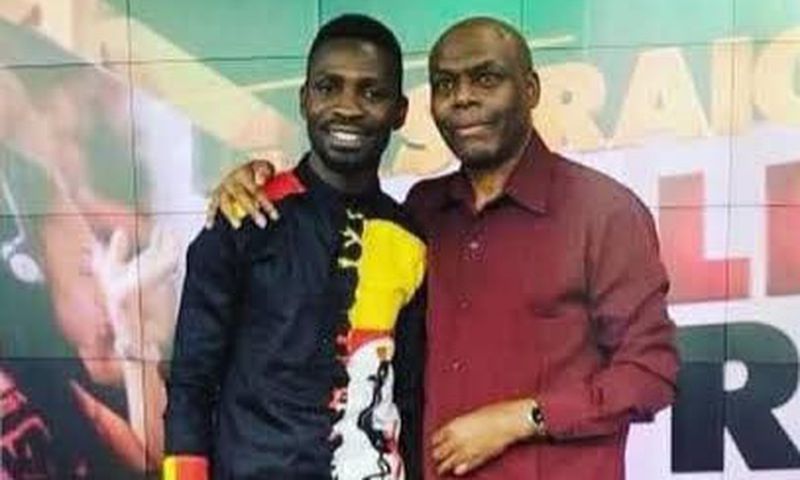 Bobi Wine and Shaka Ssali