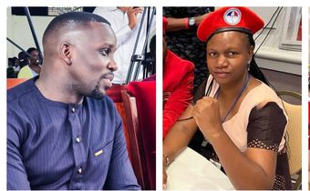 Joel Ssenyonyi delivered a pointed address directed at the district woman MP, Veronica Namaganda Nanyondo.