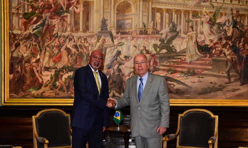 The two leaders shared perspectives on key bilateral and international matters of mutual interest.