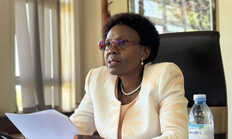 Health Minister Jane Ruth Aceng