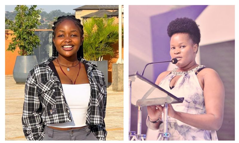 Patricia Nabakoza and former minister Aidah Nantaba