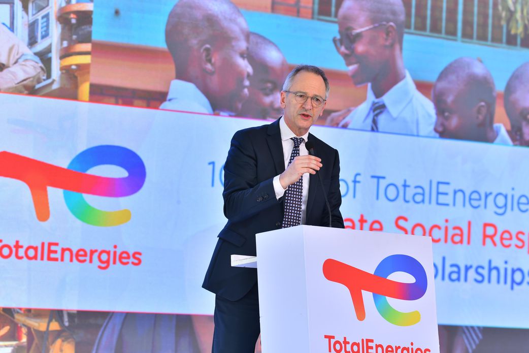 Philippe Groueix, the General Manager of TotalEnergies EP Uganda,